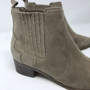 marc fisher yohani bootie cloud suede